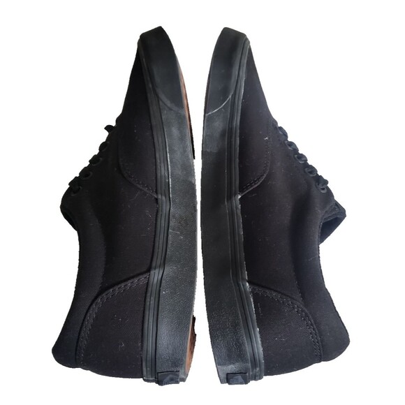 Vans Doheny All Black Mono Canvas Skate Shoes Men’s Sz 13 Low Top Sneaker 508731 main image 4